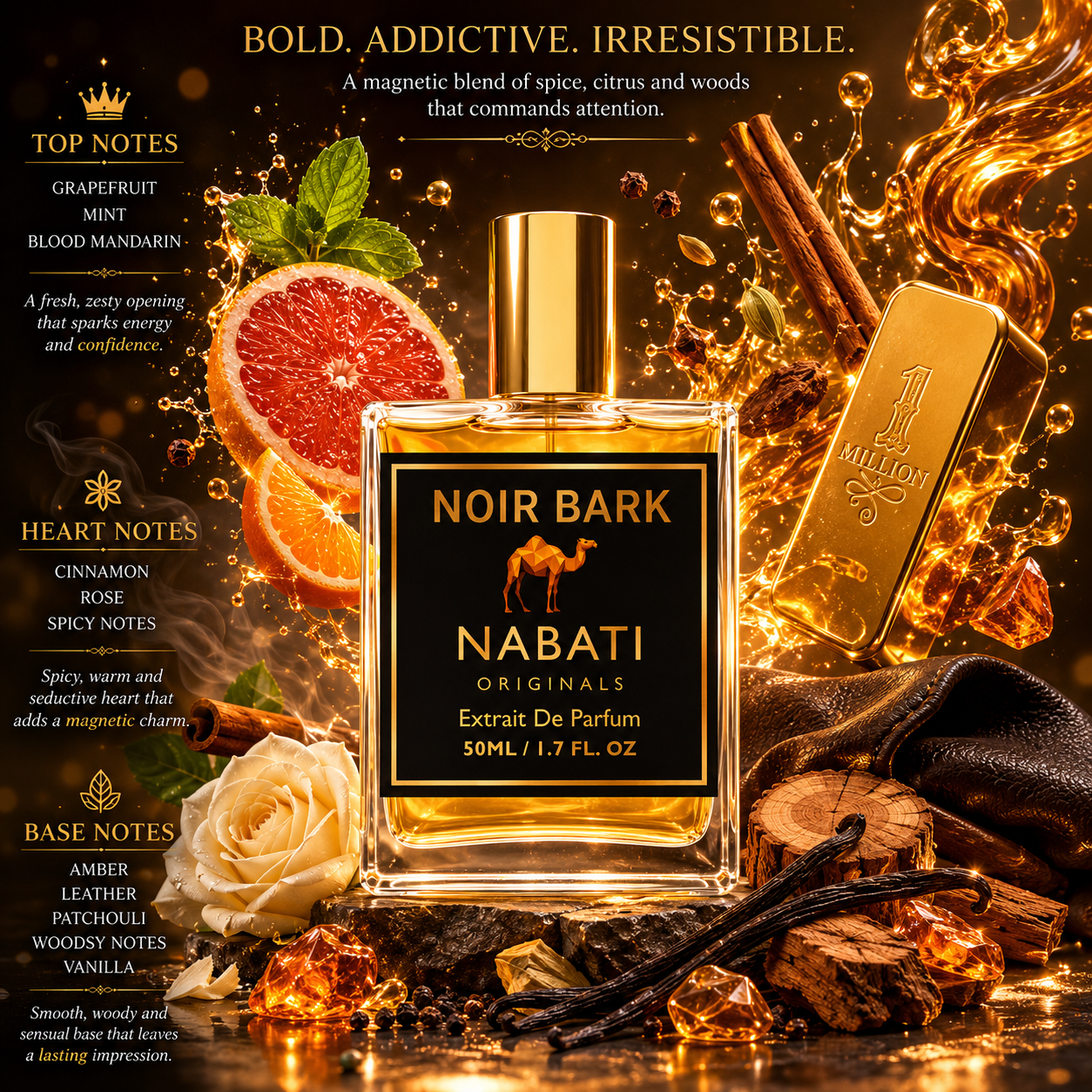 Noir Bark (Inspired Version of 1 Million by Paco Rabanne)