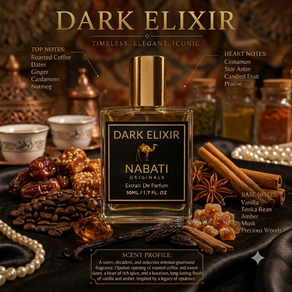 DARK ELIXIR (OUR IMPRESSION OF LATTAFA KHAMRA KAHWA)