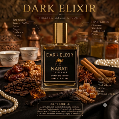 DARK ELIXIR (OUR IMPRESSION OF LATTAFA KHAMRA KAHWA)