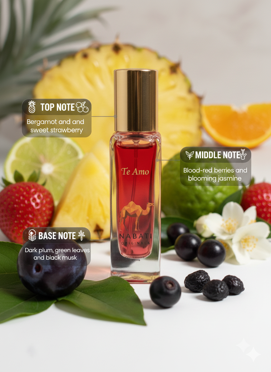 Te Amo - Feel loved with the Red rich fragrance