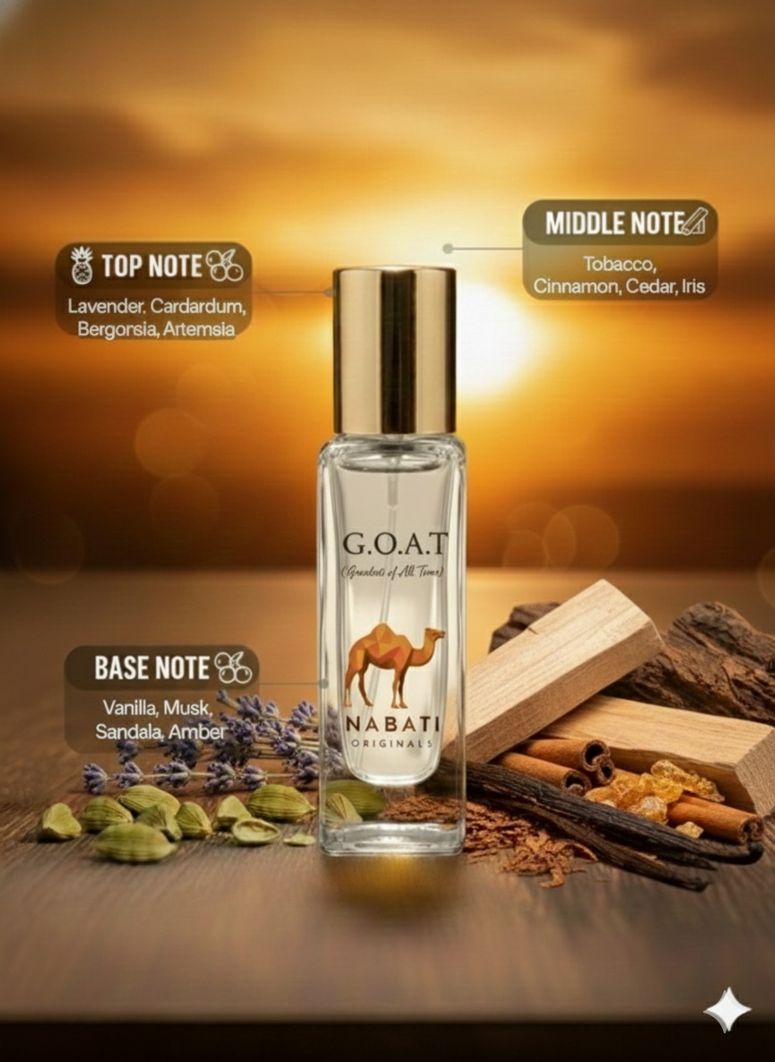 G.O.A.T (Greatest of All Time) - Nabati Perfumes
